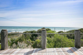 Anchor Beachfront Retreat water views, on the beach